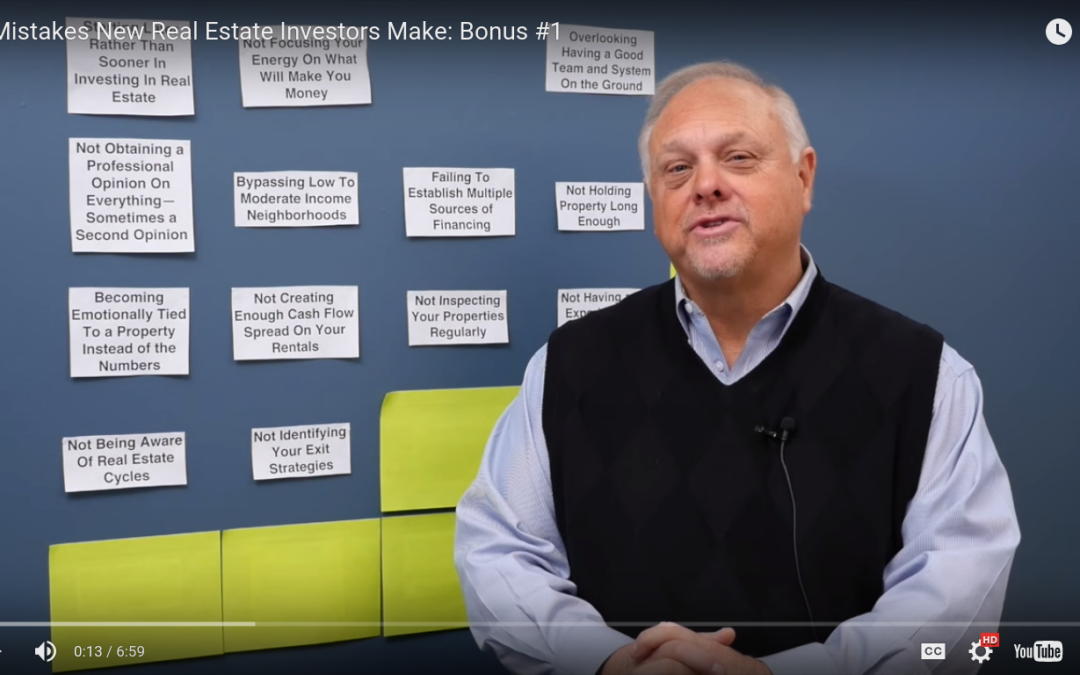 Bonus #1: 14 Mistakes New Real Estate Investors Make