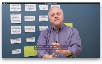 Bonus #3: 14 Mistakes New Real Estate Investors Make
