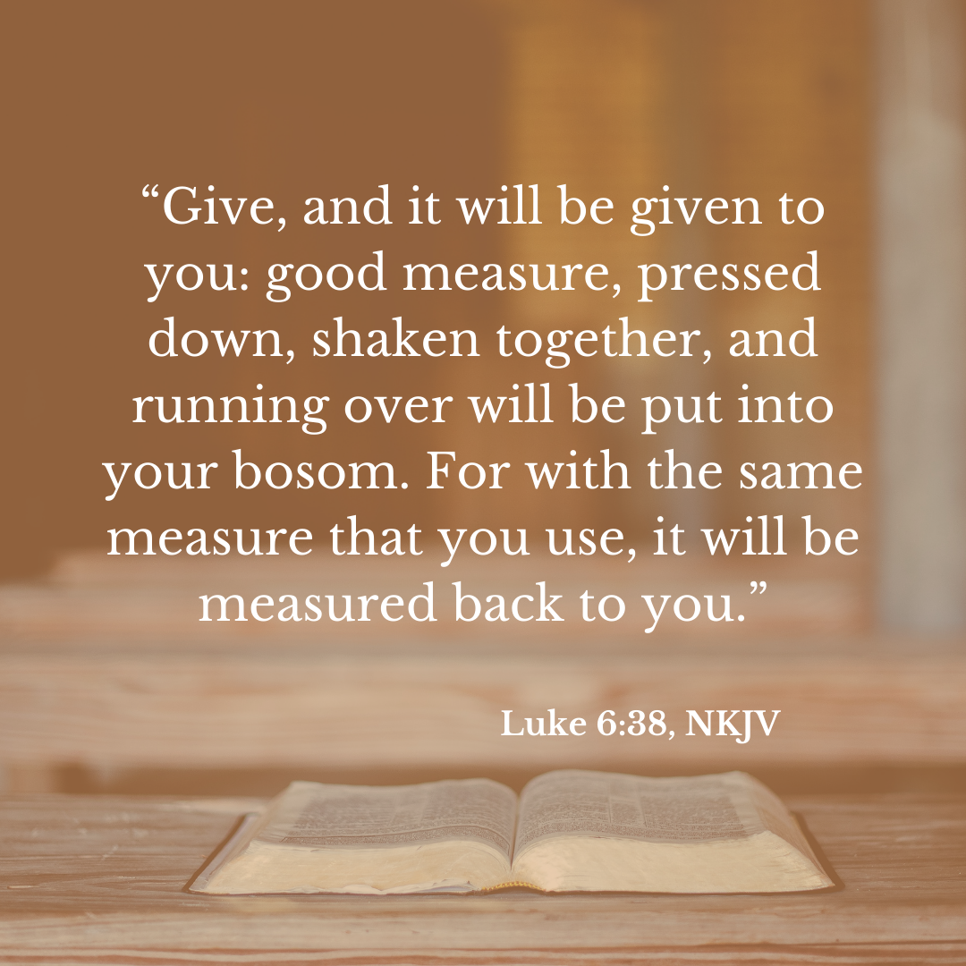 2 Bible Verses on Giving