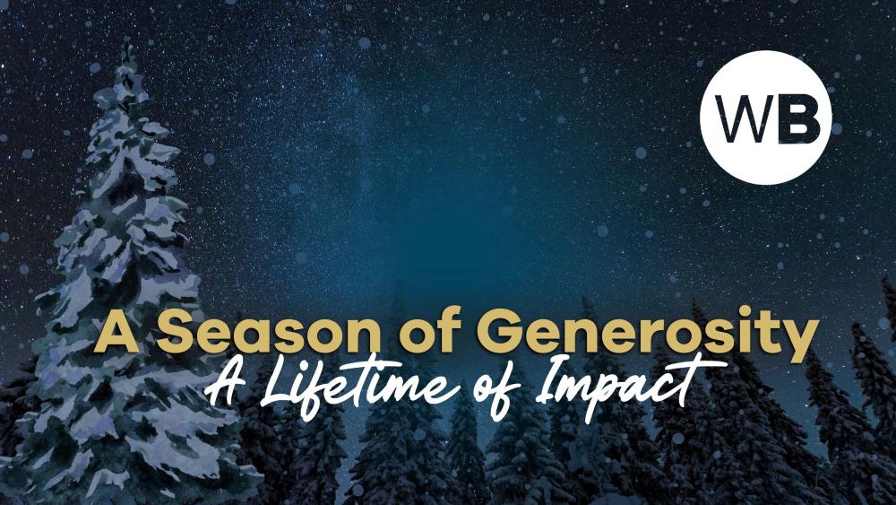 a season of generosity