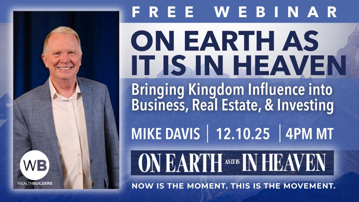 on earth as it is in heaven webinar