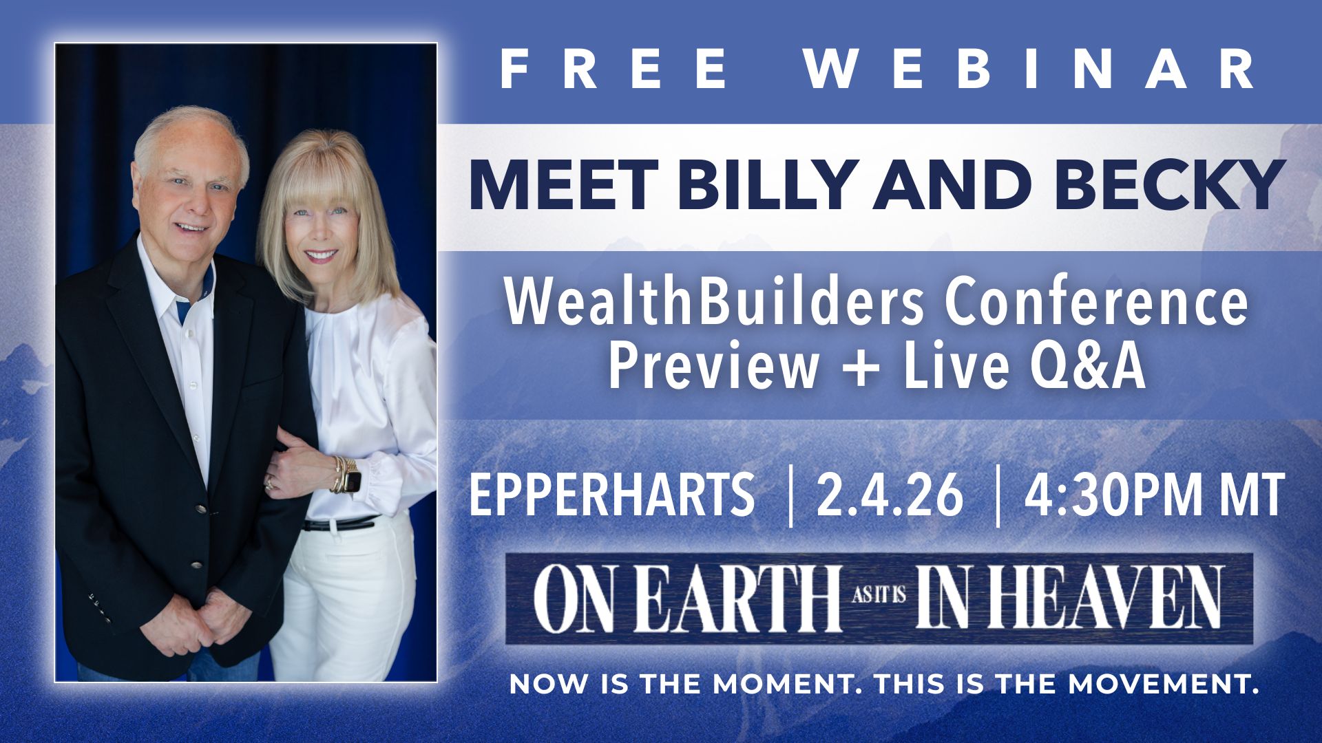 meet billy and becky epperhart webinar