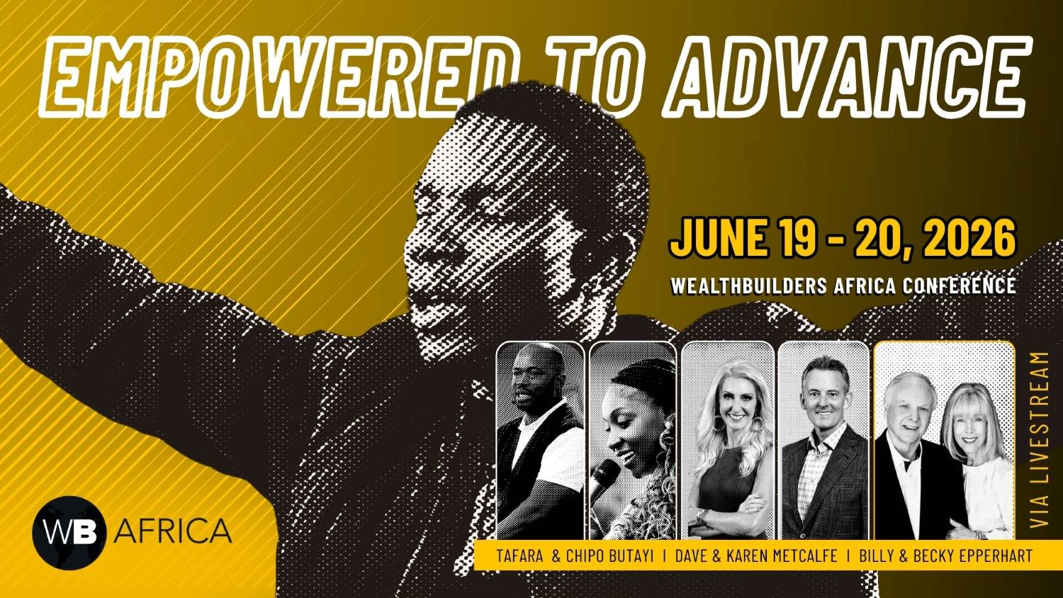 wealthbuilders africa 2026 conference graphic